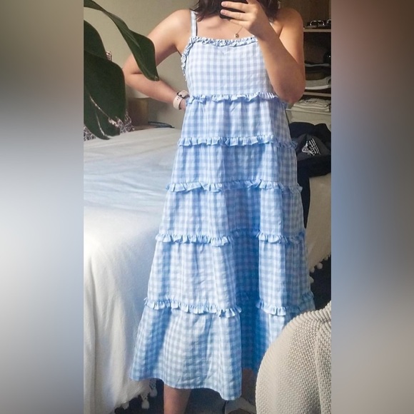 MVN THE LABEL Midi Gingham Dress - Picture 4 of 8